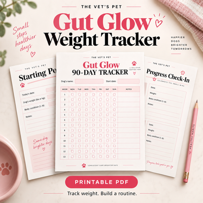 Gut Glow Weekly Weight Tracker